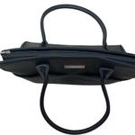 Mary Kay Large Black Faux Leather Double Handle Shoulder Bag Purse Photo 5