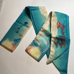 Two Christmas Print Thin Scarves / Hair Bands / Scarves Photo 4