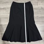 Investments Women Black High Rise Midi Flared Lined Skirt Size 10 Photo 11
