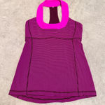 Lululemon Pink  Wee Striped Athletic Top Photo 0