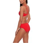 Ralph Lauren Lauren Beach Club Solid Mid-Rise V-Front Bikini Bottom Size 6, NWT Photo 3