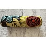 Vera Bradley  Sierra Blue Orange Southwestern Hard Eyeglass Case Boho Chic Photo 1