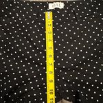 Elle Brand Skinny Ankle Black White Polka Dot Career Pants Trousers Size 8 Photo 3