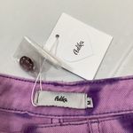 Adika Tie Dye Button Fly Denim Shorts Photo 2