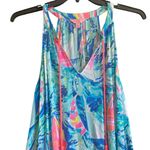 Lilly Pulitzer Roxi Sparkling Blue Hey Bay Bay Sailboat Tassel Dress. Size Med Photo 4