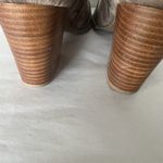 Massini  Booties laser cut nickle studded block heel size 11 Photo 4