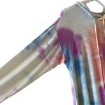 Lush Clothing Lush Tie Dye Pullover Lightweight Bohemian Festival Long Sleeves Hoodie Top S Photo 8