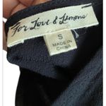 For Love & Lemons  Buenos Noches Bodysuit Noir Size S Photo 3