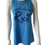 Sport-tek Great Aloha Run Women Blue Runner’s Tank Top Size Small NWOT Photo 0