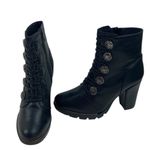 Vialibera Heeled Black Boots Women’s 7.5 Photo 3