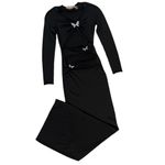 Aya Muse Atalo‎ Dress in Black Photo 1