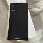 Nike  X-Large Tank Top Loose Fit Stretch Scoop Neck Pleated Sleeveless White New Photo 8