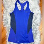 Nike  Pro Hypercool Flash Tank Royal Blue and Black Size Small Photo 0