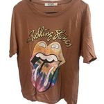 Anthropologie NWT Anthro Letluv Rolling Stones Tee Photo 0
