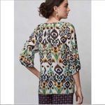 Anthropologie  Vanessa Virginia silk blouse small Photo 7