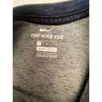 Nike Tee Women's Shirt Dri-Fit Long Sleeve Crewneck Loose Pullover Swoosh Black Photo 1