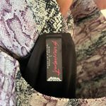 Free People Movement Snake Print Smocked Waist Shorts Purple Lavender Size Large Photo 5