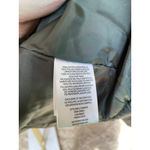 Big Chill Quilted Down Coat Dark Green Leopard Faux Fur Hood Streetwear City Y2K Size L Photo 5