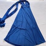 Lulus Lulu’s • Always Stunning Convertible Maxi Dress navy blue multi way bridesmaid Photo 9