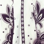 Talbots Gorgeous Flowy Black and White Skirt  Fully Lined  Size 6 - Boho Western Photo 1