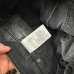 American Eagle  Distressed Black Denim Mom Jeans 6 Photo 6