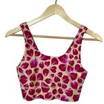 Fabletics  Harlow Reversible Petal Med Impact Sports Bra Red/Yellow/Pink Size XS Photo 5