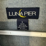 Denim Jacket Oversized Western Cowboy / Cowgirl Longhorn Hauler Jacket Cotton Blue Photo 3