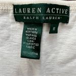 Ralph Lauren Lauren Active Butter Yellow Logo Tank 100% Cotton size Medium Photo 1