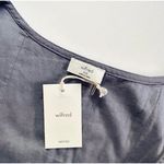 Aritzia Wilfred Women's Governess Cotton Poplin Dress Vintage Navy Photo 10