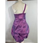 Mom Dan & Me Purple One shoulder Cocktail Homecoming Party Dress In Size XL Photo 2