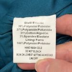 Romeo + Juliet Couture Teal Ruffled Mini Bodycon Tank Floral Lace Straps Dress M Photo 9