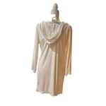 Capelli New York Hooded Terry Cloth Beach Cover Up Dress Swim Pool Resort Casual Bath Robe Large Photo 1