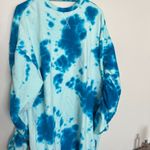 ASOS  blue tie dye sweater dress size 6 Photo 5