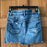 American Eagle  Size 0 Women's Teen Girl Distressed Denim Mini Skirt NEW Photo 4