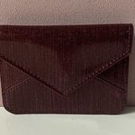 Urban Expression Urban Expressions Dark Red Shimmery Card Case NIP Photo 0