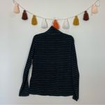Columbia  Black Gray Stripe Half Zip Pullover Sweatshirt Size Medium Photo 10