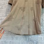 Wonderland by Orange  Women’s Medium Distressed Top Casual Neutral Tan Photo 6
