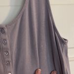 Soma  Lavender Sleeveless Jumpsuit Photo 3