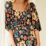 Wilfred Aritzia | Le Fou  Samba silk floral puff-sleeve crop top Photo 0