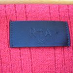 RtA Super Soft Emmet Crew Neck Distressed Pullover Sweater Red Size XS Photo 9