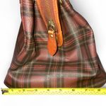 Ralph Lauren Tartan Plaid Brown Green Doctors Bag Boston Weekend Travel Suitcase Photo 13