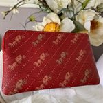 Coach  Classic Horse & Carriage Wristlet Corner Zip Photo 1