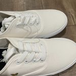 Lyle & Scott Unisex White Canvas Sneakers US Women 8.5 Men 7 Minimalist Timeless Photo 11