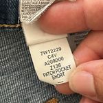 Lucky Brand  Women's Cutoff Patch Pocket Jean Shorts Size 10 Zip Fly Denim Photo 5