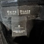 White House | Black Market Black & White Strapless Tulle Velvet Bow Mini Party Dre Photo 10