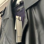 Bagatelle Black Trench Coat FAUX Photo 10