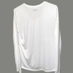 Under Armour Women's V-Neck White Long Sleeve Tee Photo 4