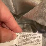 ZARA  Metallic Silver Bodysuit, Women's Medium/Large Photo 5