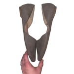 Torrid Taupe pointy Perf Dorsay flats sz 8 Photo 5