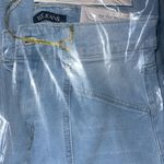 Elite Jeans 🆕 Stretch Flare Light Wash Denim Cargo Jeans Photo 3